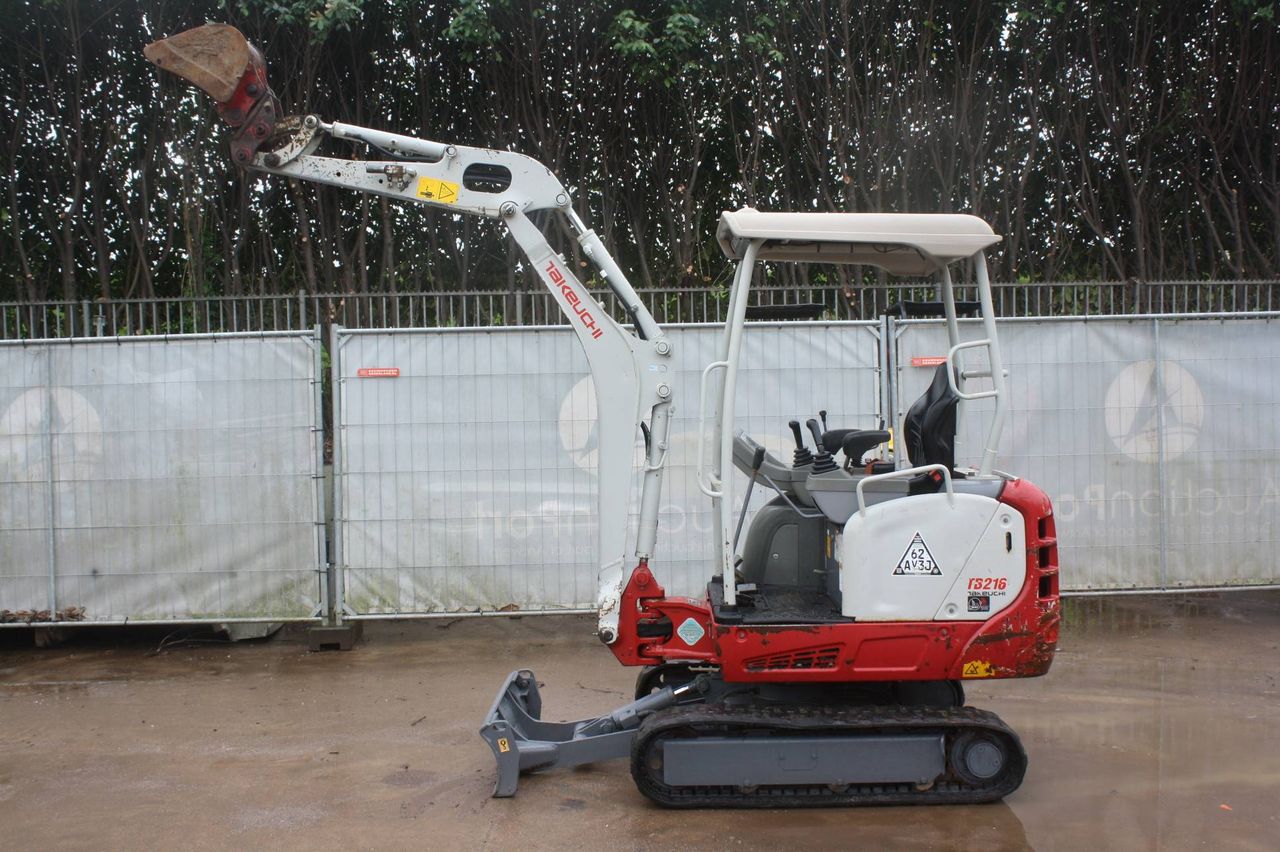 Mini excavator Takeuchi TB216 Diesel 2020