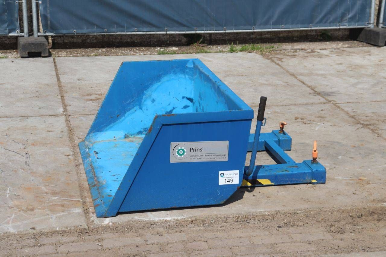 Prins scoop bucket for forklift 125x75cm