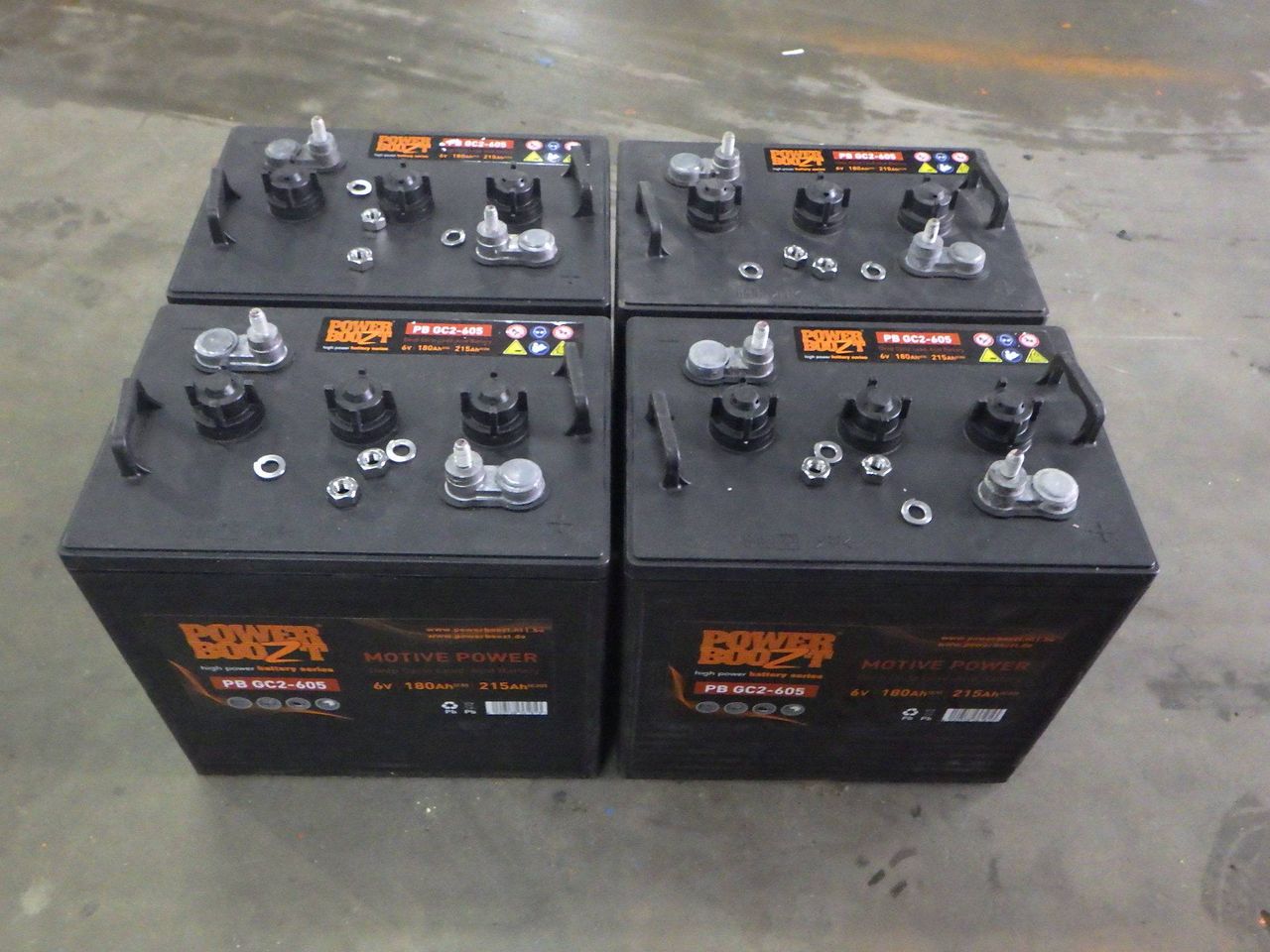 Battery Set Power Boozt PB GC2-605 New