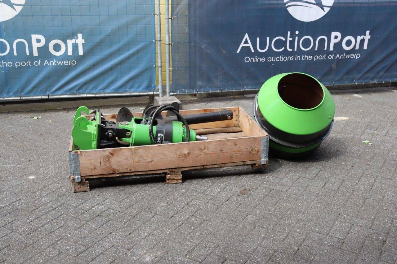 Hydraulic ground drill Haner with ground drill 300mm and concrete mixer Cw05 2024 New