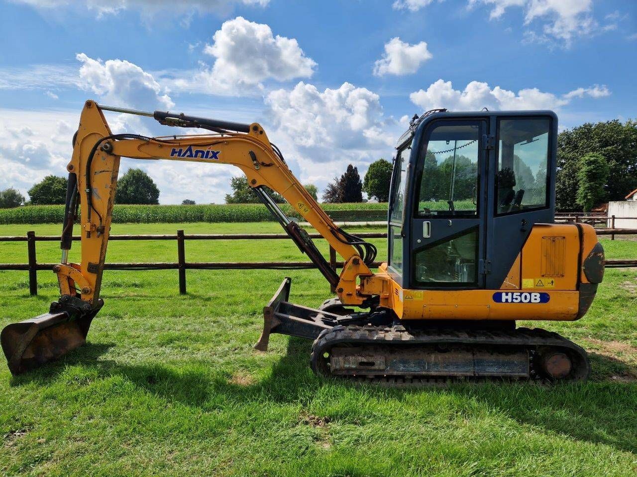 Crawler excavator Hanix H50 B Diesel