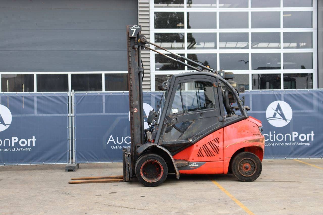 Empilhadeira a diesel Linde H40D-01, 4000 kg, 2012
