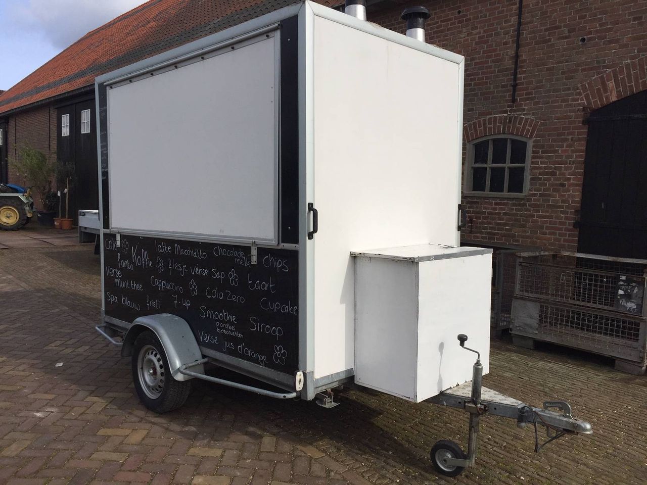 Food truck Sales trolley 250x150cm 750kg