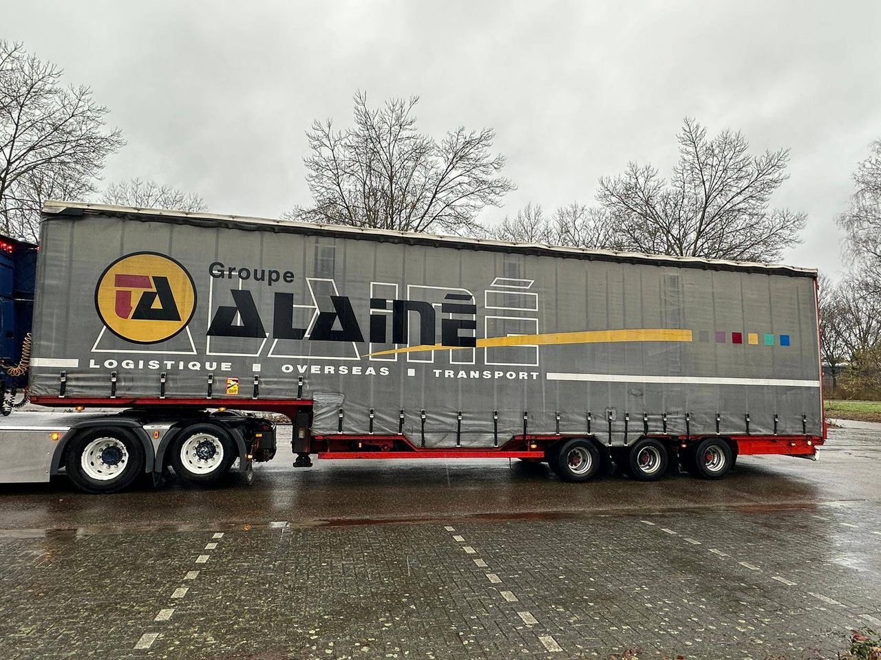 Semi-Tilt Semi-trailer Demico S4583T 1999