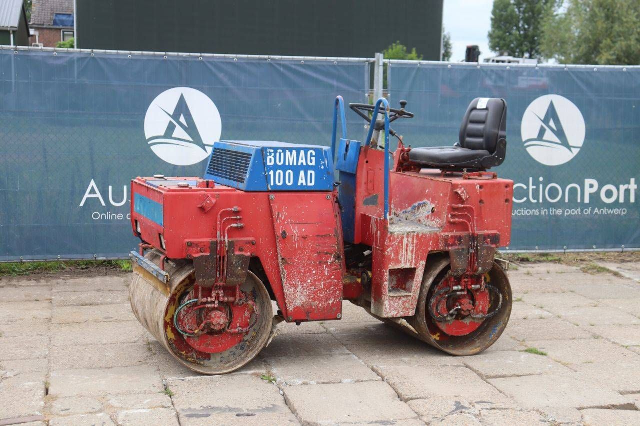 Tandem roller Bomag 100AD Diesel 23.5kW