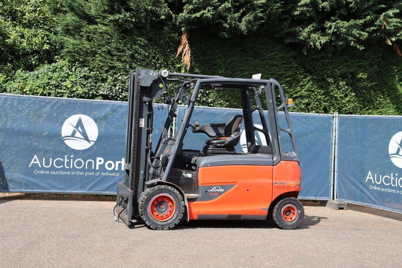 Carrello elevatore elettrico Linde E40HL-01/600 da 4000 kg, anno 2012