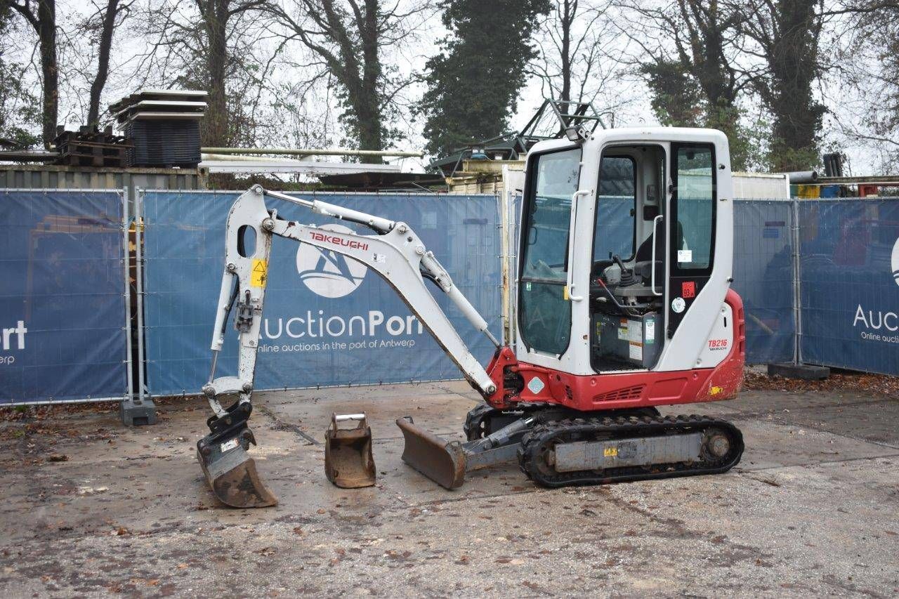 Mini digger Takeuchi TB216 Diesel