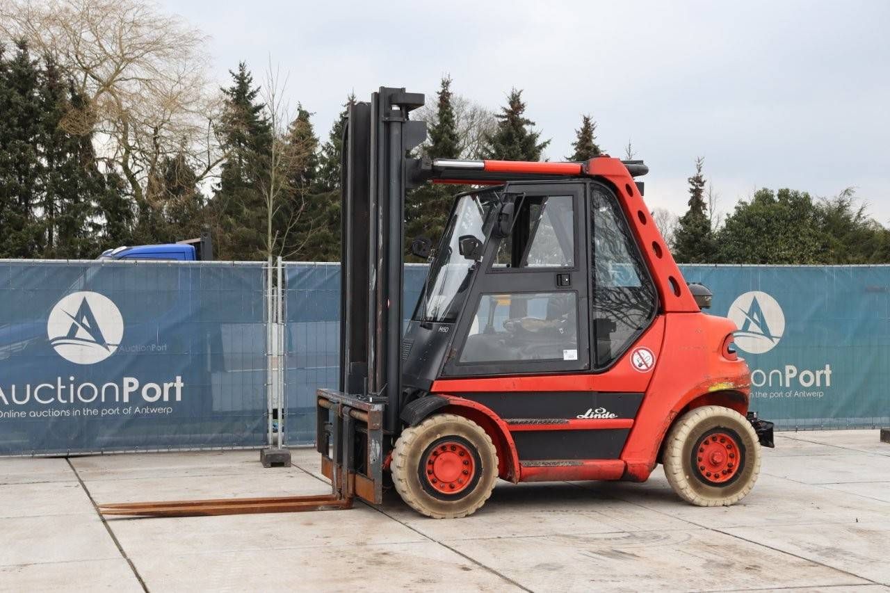 Forklift Linde H60D Diesel 6000kg 6.8m 1999