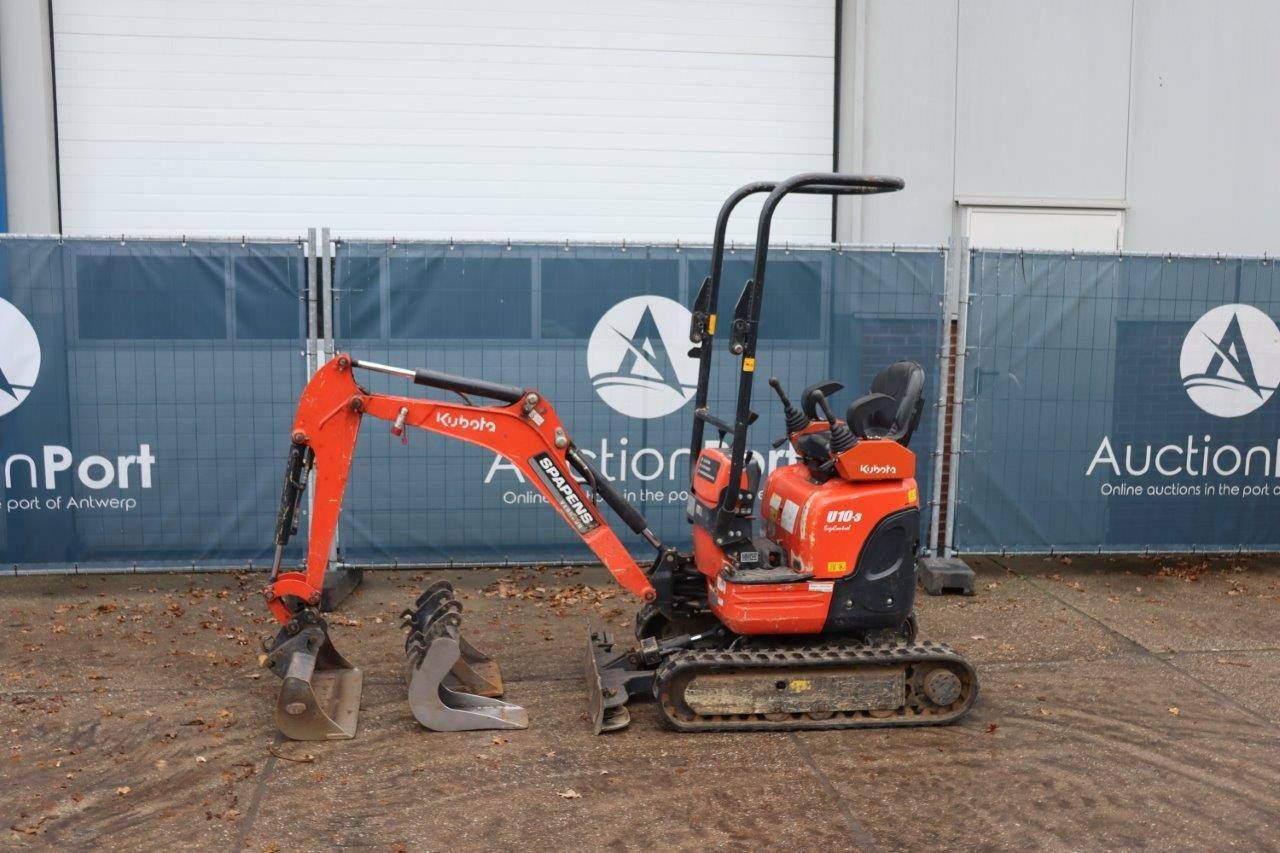 Mini digger Kubota U10-3 Diesel 2018