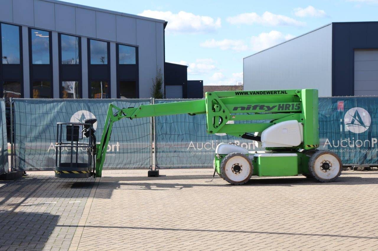 Nifty HR15NDE Electric+Diesel 15.7m Articulated Boom Lift 2010