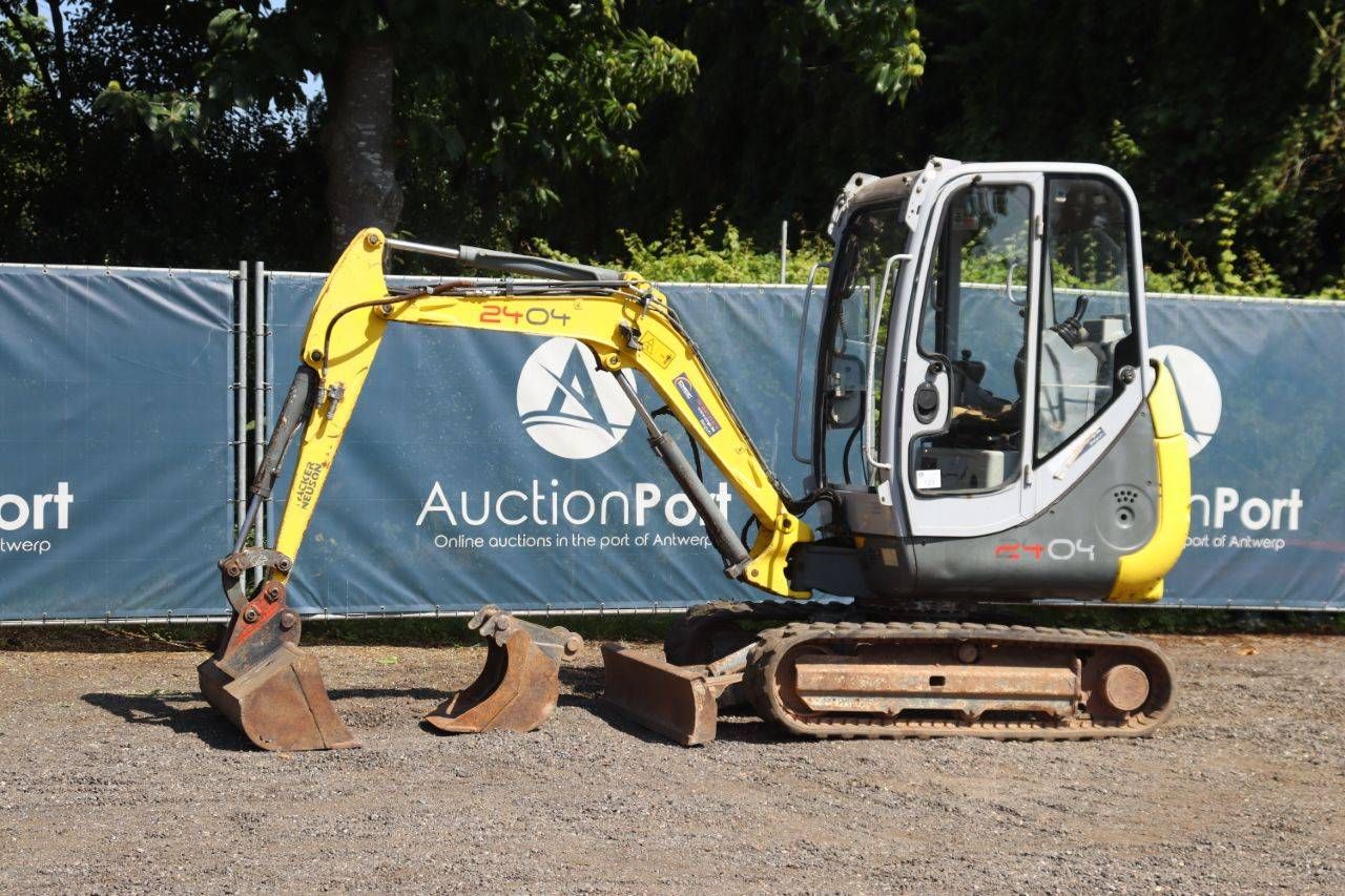 Mini excavator Wacker Neuson 2404RD Diesel 18hp 2009 (Margin)