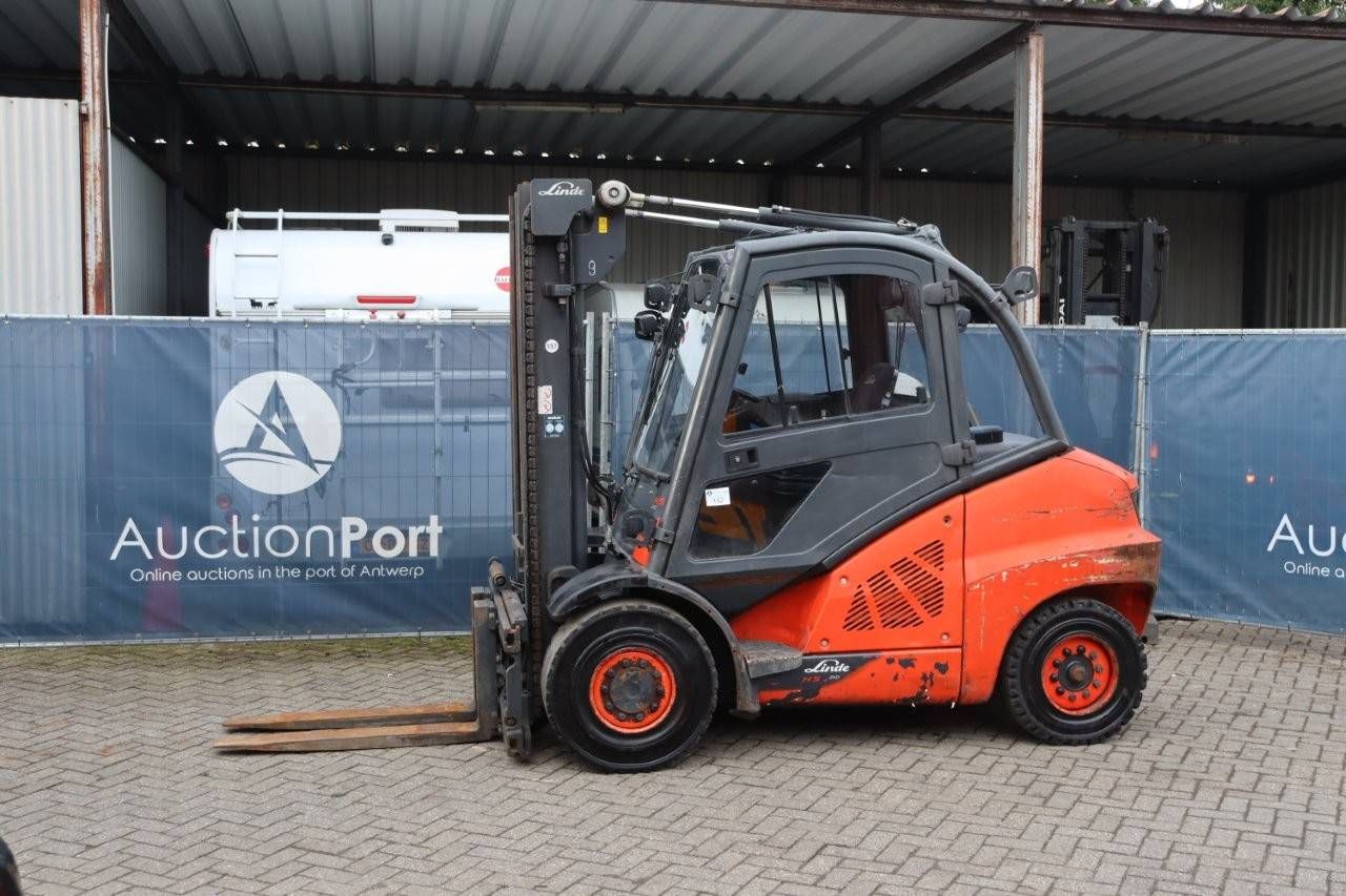 Forklift Linde H50D-02/600 Diesel 5000kg 6.01m 2016