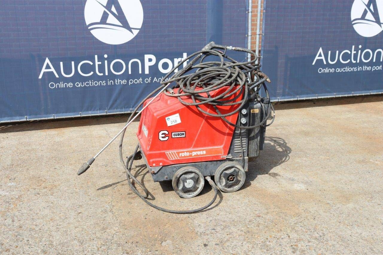 High pressure cleaner EUROM HR160 Electric + Diesel 5.5hp