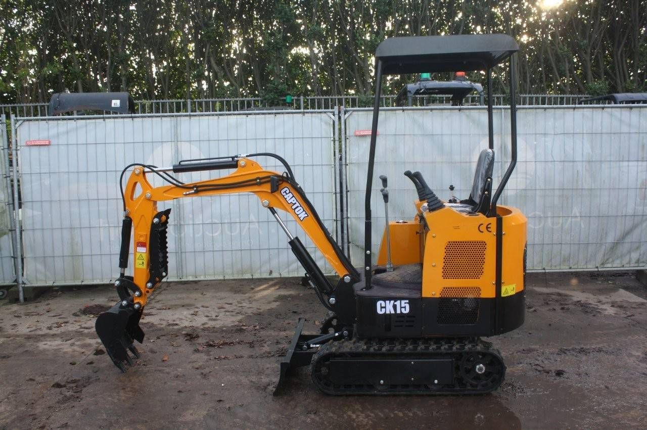 Mini excavator Captok 15 Petrol 2025