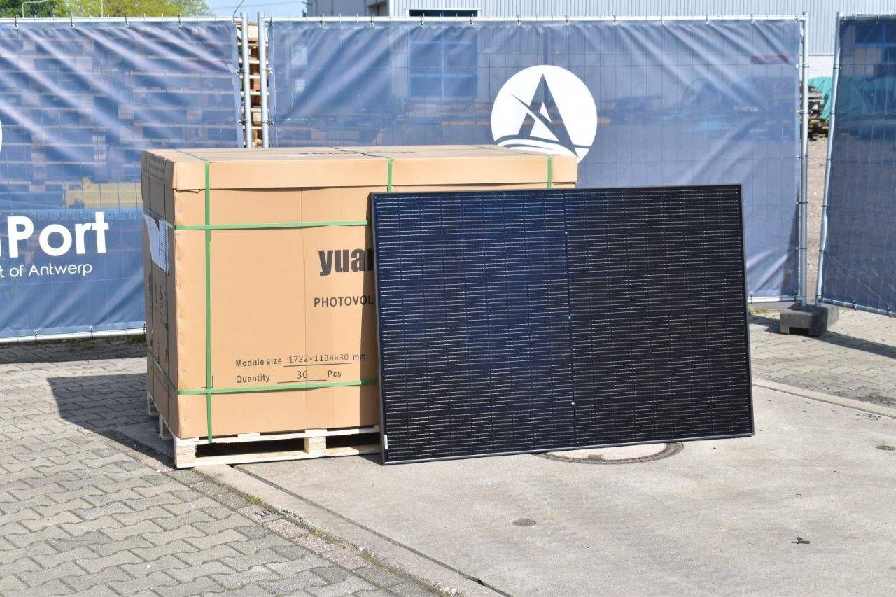 Solar Panels Full Black Yuan Xian YX400M610 36 Pieces New 400W