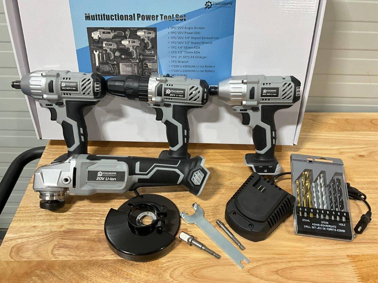 Stahlgruppe Multi-tool 4 in 1 combo pack Screwdriver set New