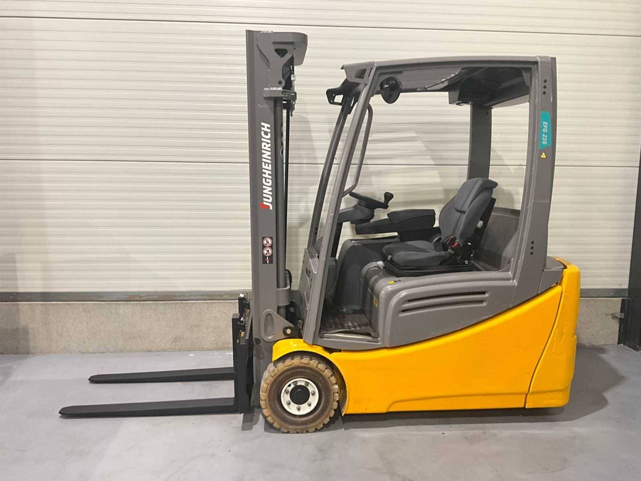 Forklift Jungheinrich EFG 216K Electric 1600kg 4.8m 2018