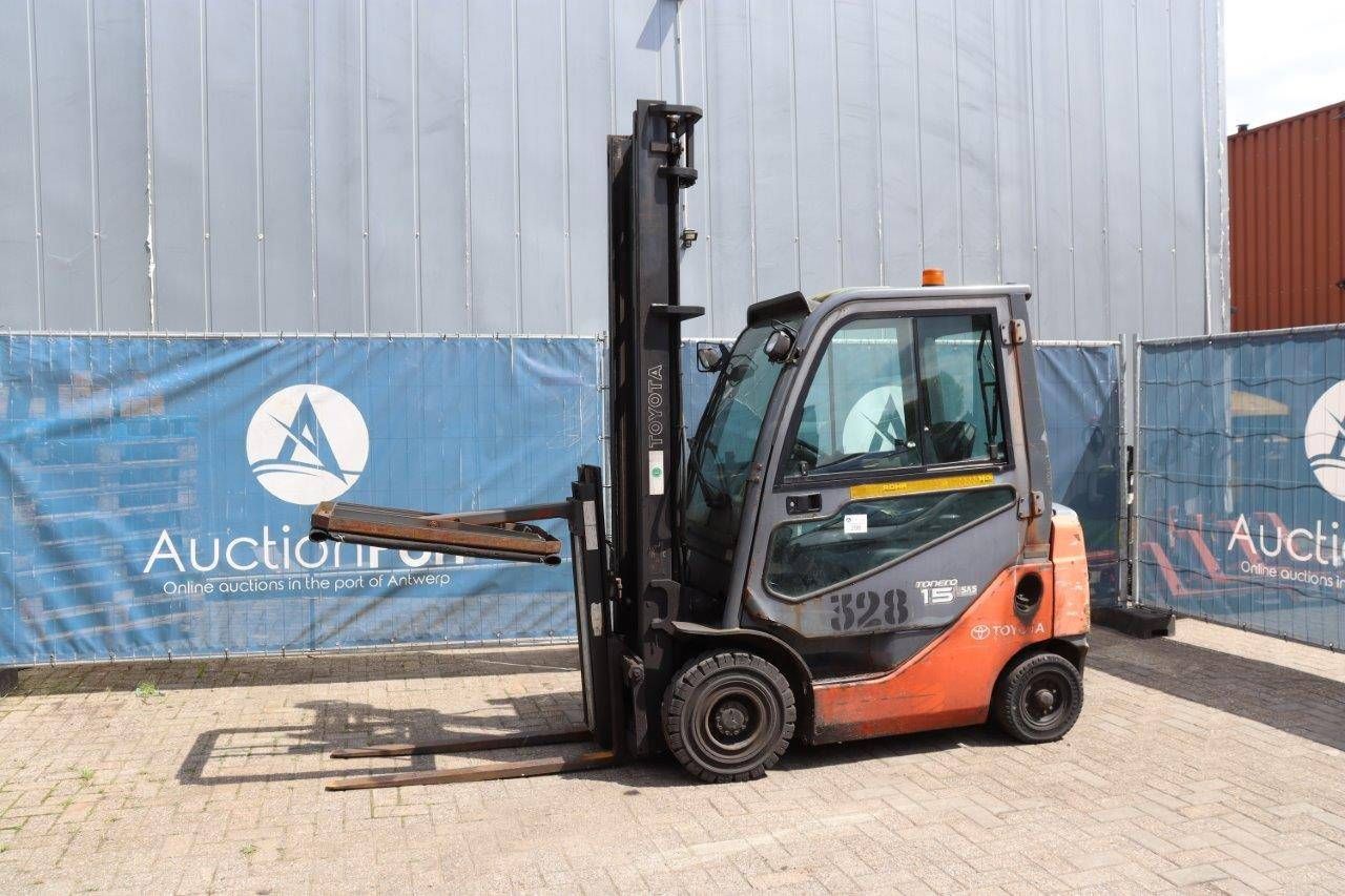 Forklift Toyota 02-8FDF15 Electric 1500kg 4.5m 2009