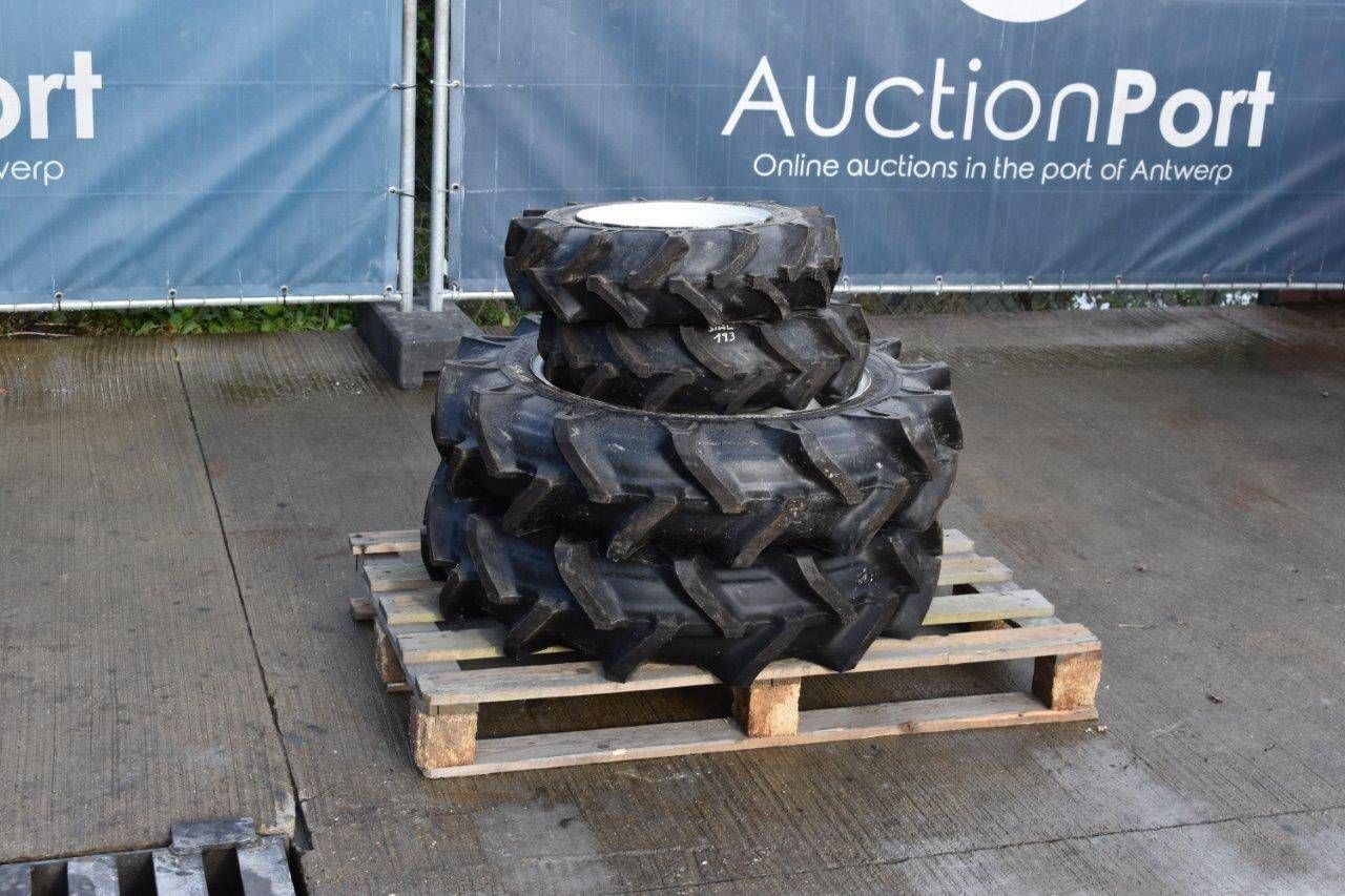 Set of Rims and Tires for Iseki Sial193 New