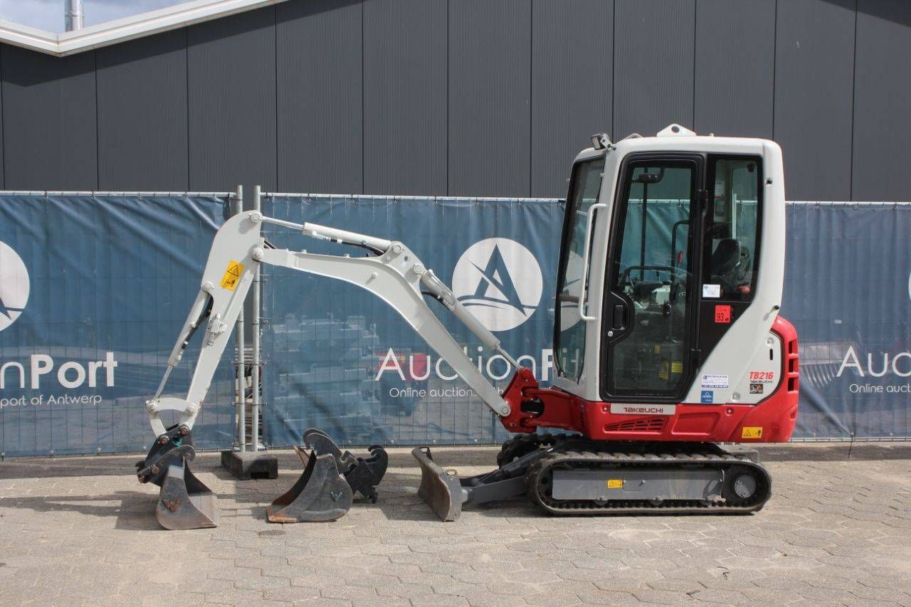 Mini excavator Takeuchi TB216 Diesel 11.5kW 2024