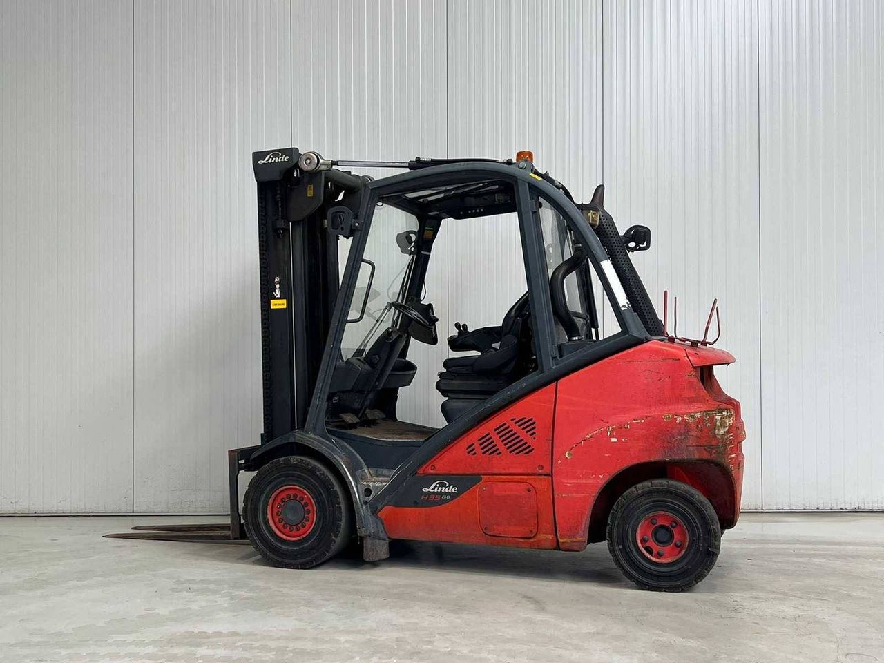 Forklift Linde H35D-02 Diesel 3500kg 3.3m 2016