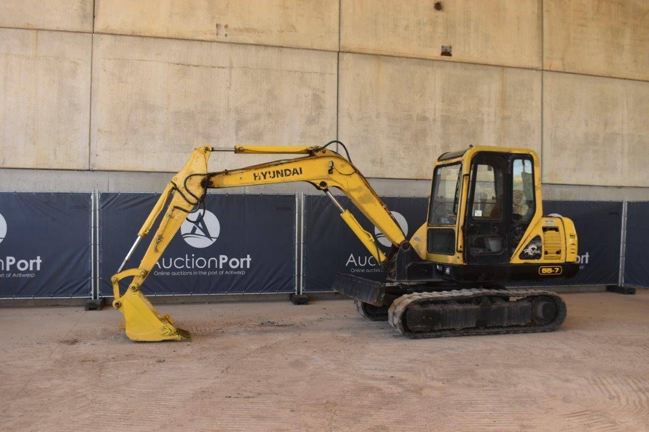 Crawler excavator Hyundai R55-7 Diesel