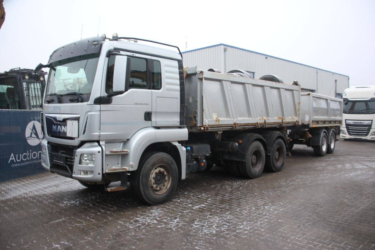 MAN TGS 26.440 6x4 Diesel Tipper Truck 2014 with Tipper Trailer