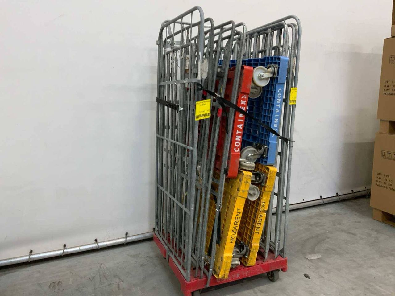 Roll container 700x800x1850mm 5 pieces