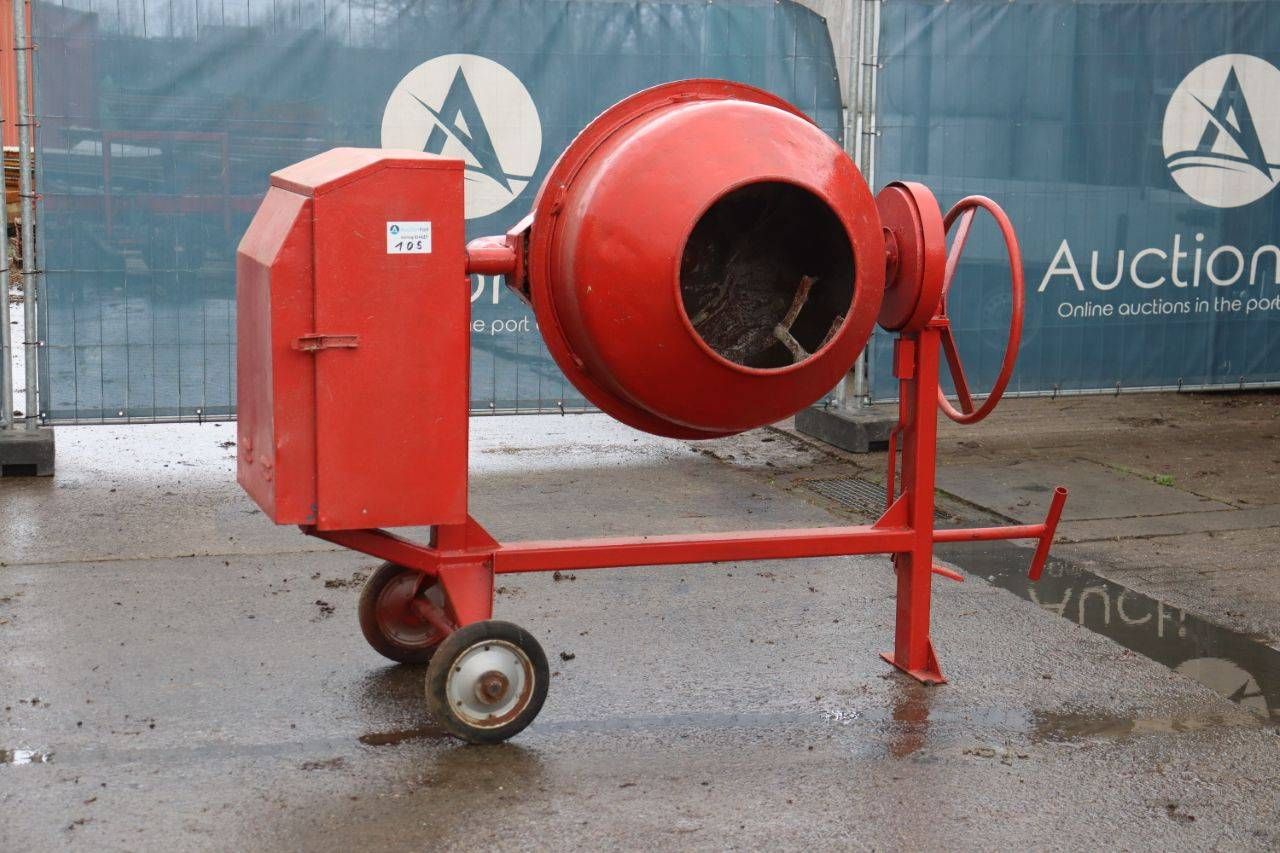 Concrete Mixer Bouwmat 300L Drum 380V with 3 Phases (Margin)