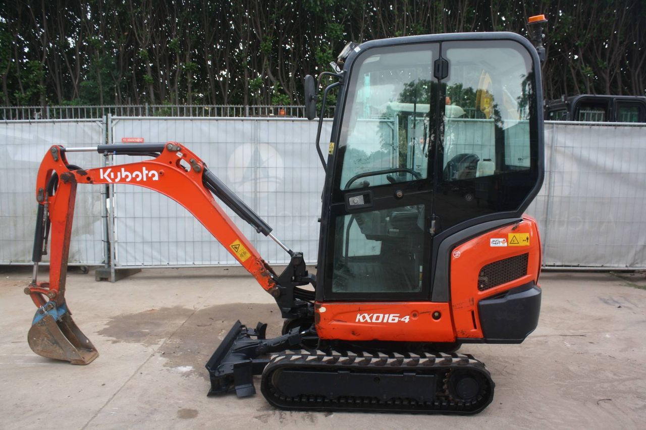 Minigraver Kubota KX016-4 Diesel 2018