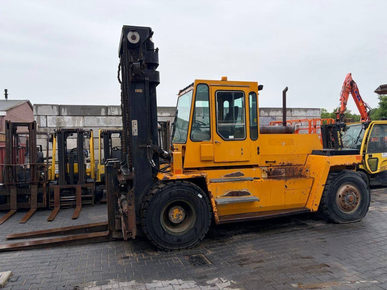Forklift Kalmar DC15-1200 Diesel 15000kg 6.0m 1991