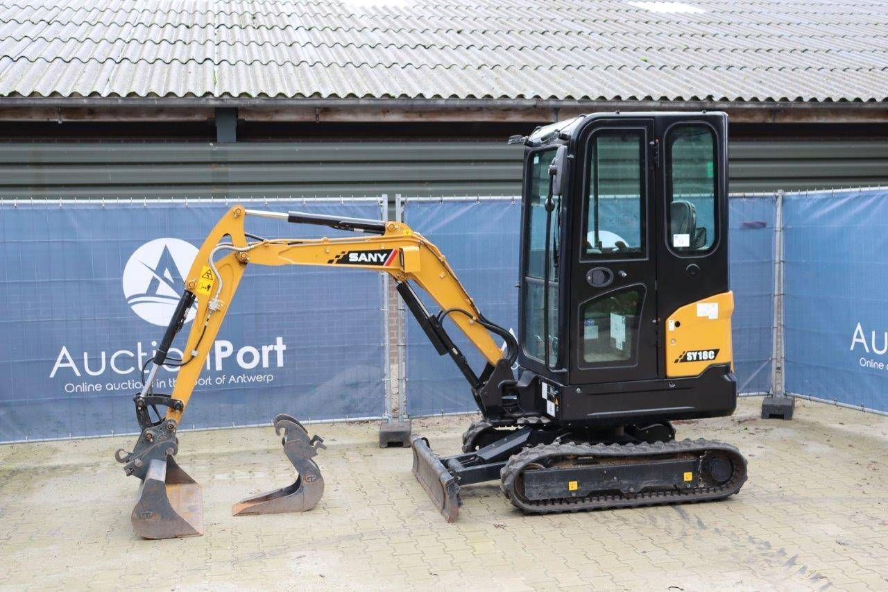Mini digger Sany SY18C Diesel (Margin)