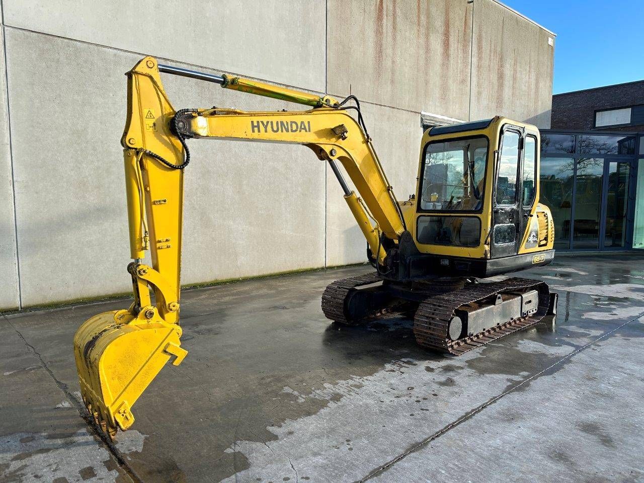 Crawler excavator Hyundai R55-7 Diesel