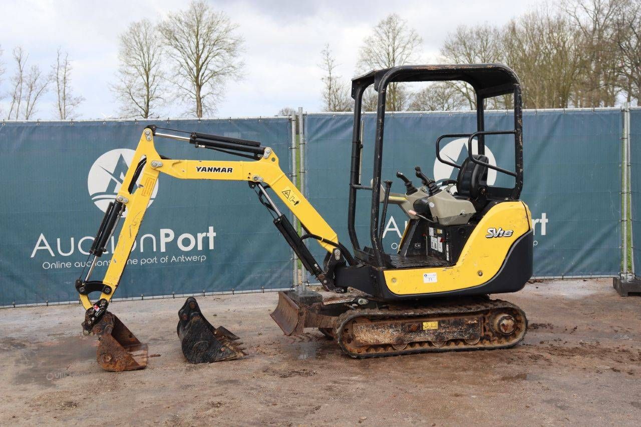 Mini excavator Yanmar SV16 Diesel 2016