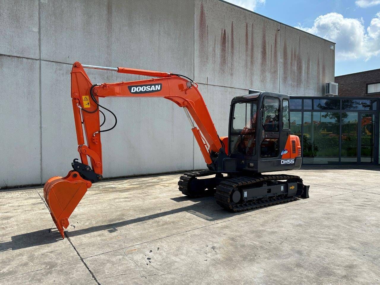Crawler excavator Doosan DH55-V Diesel 2010