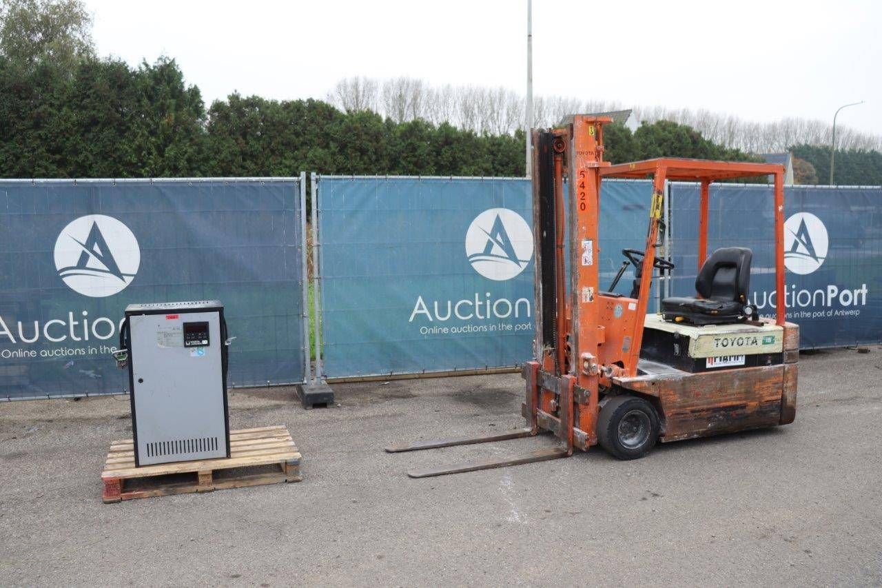 Forklift Toyota 2FBE15 Electric 1500kg 3.5m 1988