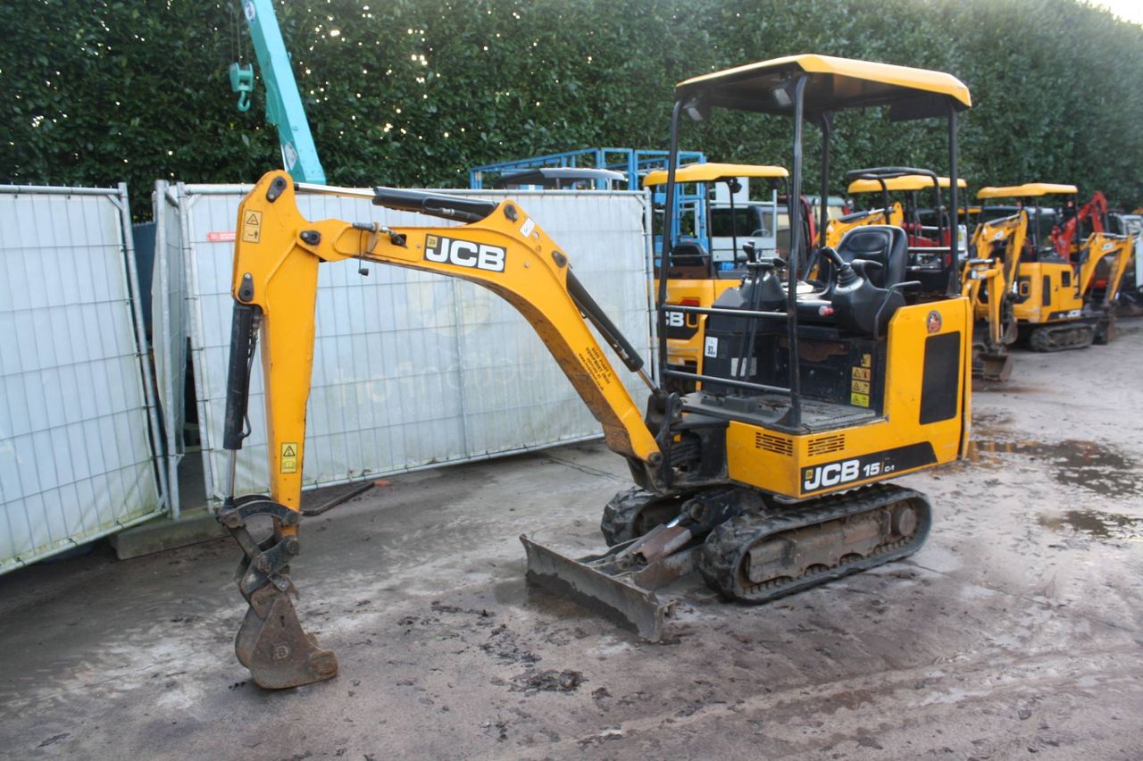 Mini digger JCB 15C-1 Diesel 2019