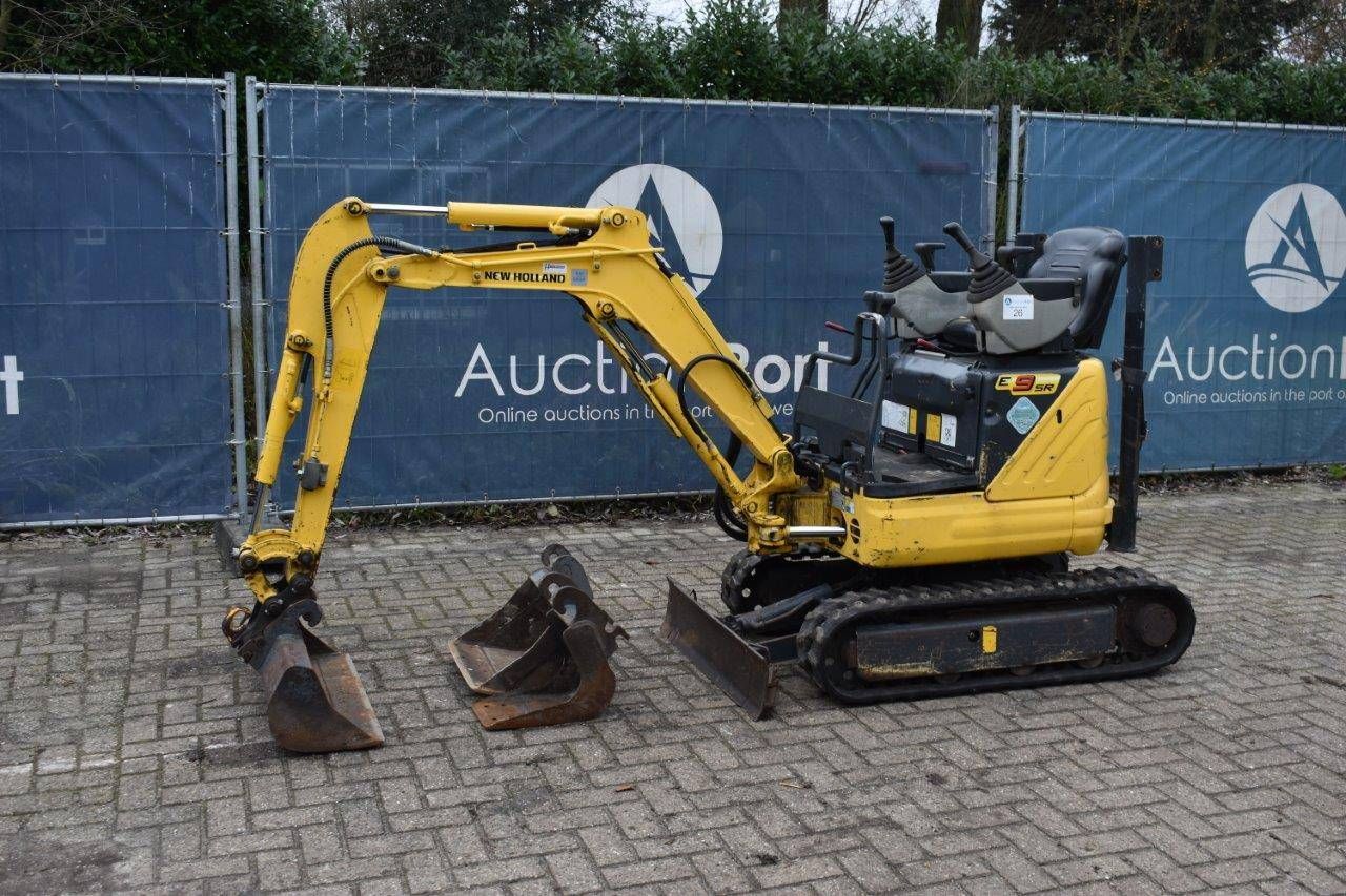 Mini digger New Holland E9SR Diesel