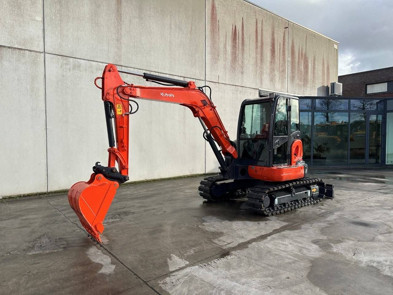 Crawler excavator Kubota KX155-5 Diesel 2014