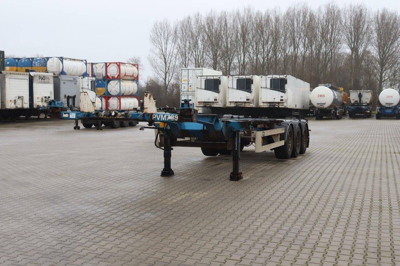 Van Hool 40FT High Cube Chassis Disc Brakes Lift Axle