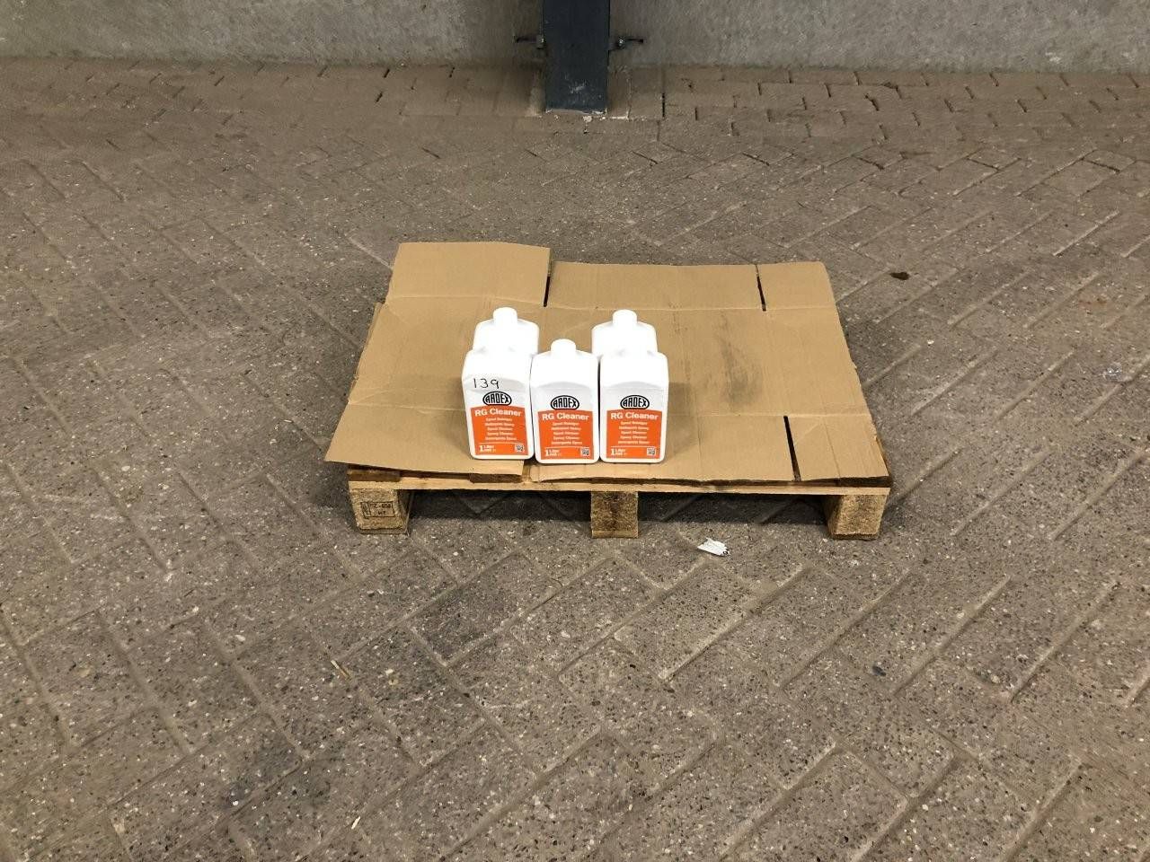 Tile Floor Cleaner Ardex RG 5 pieces New