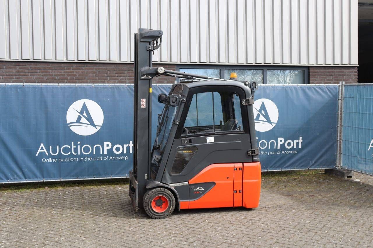 Linde E18-02 Electric Forklift 1800kg 4.25m 2019