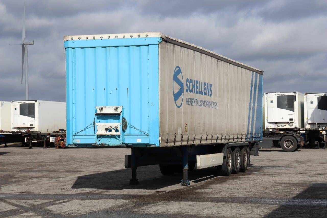 Sliding curtain semi-trailer Krone SD27 2007 Coil
