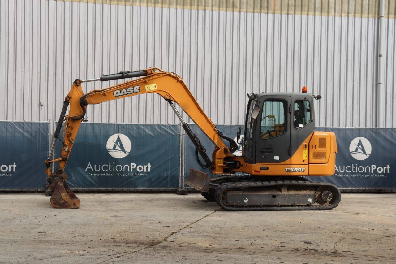 Crawler excavator Case CX80 Diesel 39kW 2007
