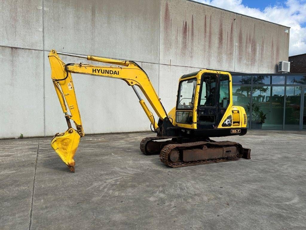 Crawler excavator Hyundai R55-7 Diesel 53hp 2008