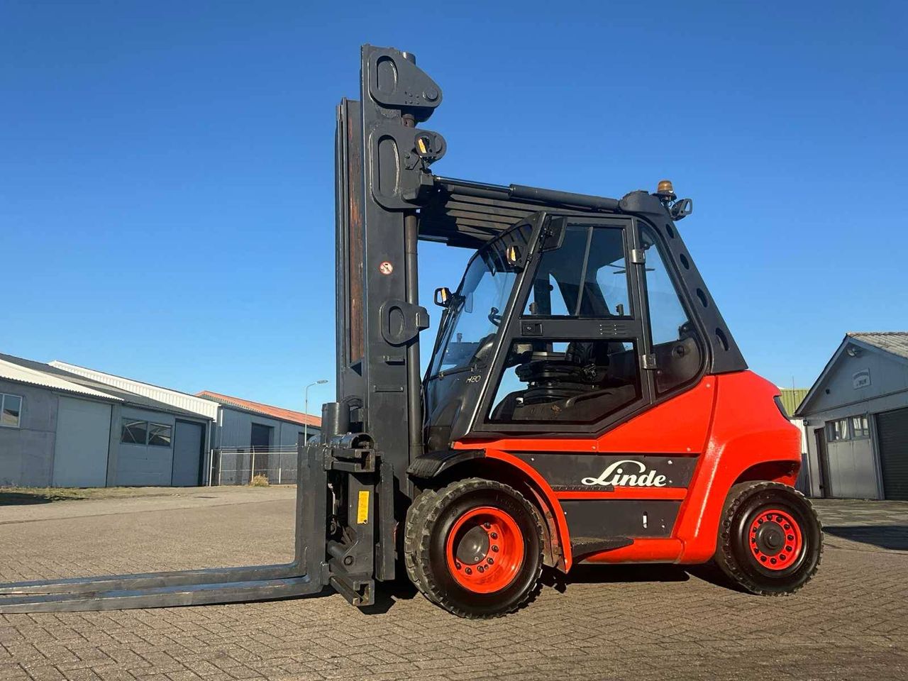 Forklift Linde H80D Diesel 8000kg