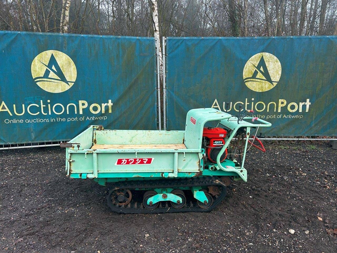Mini tracked dumper Kawashima ECZ210D 