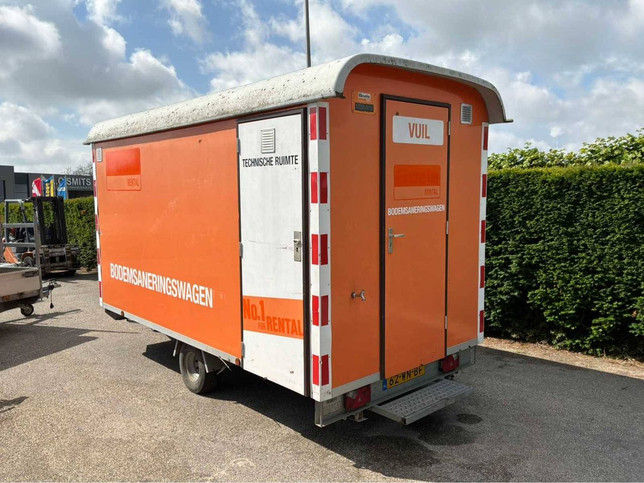 Soil remediation trailer Atec 2015