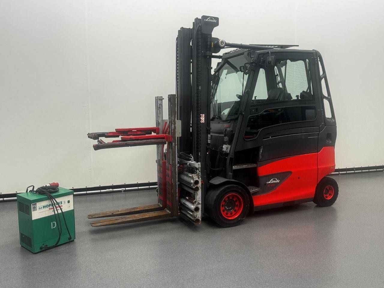 Linde E45HL Electric Forklift 4500kg 4.4m 2019