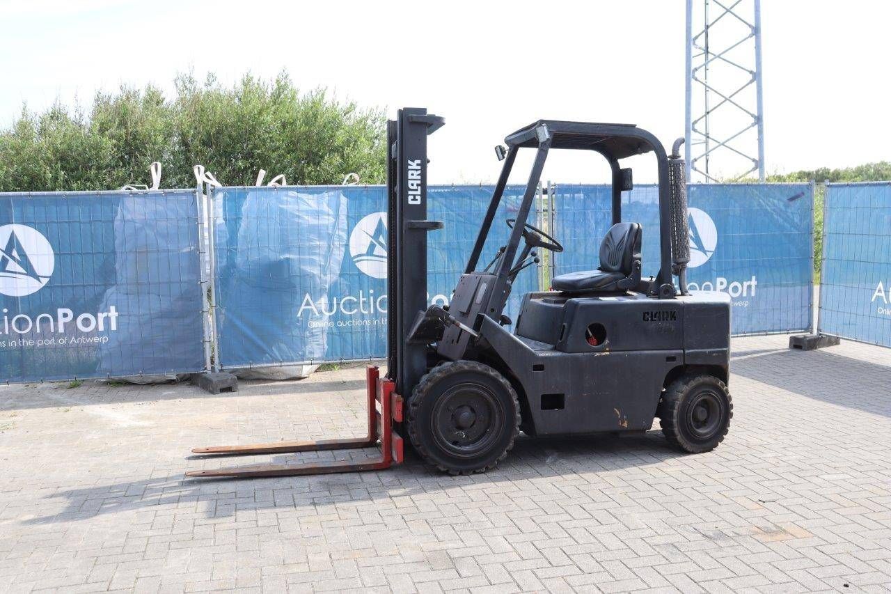 Forklift Clark C500-Y50PD Diesel 2500kg 3.3m 1972